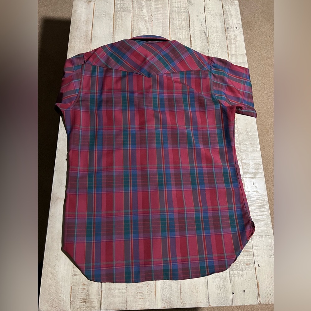 Pendleton Western Snap Button Shirt Large - image 5